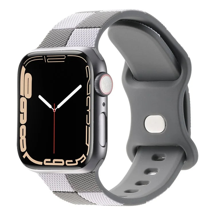 KALEBOL Strap for Apple Watch Series 10 46mm / Ultra 2 Ultra 49mm / 9 8 7 45mm / SE (2023) SE (2022) SE 6 5 4 44mm / 3 2 1 42mm Silicone Band