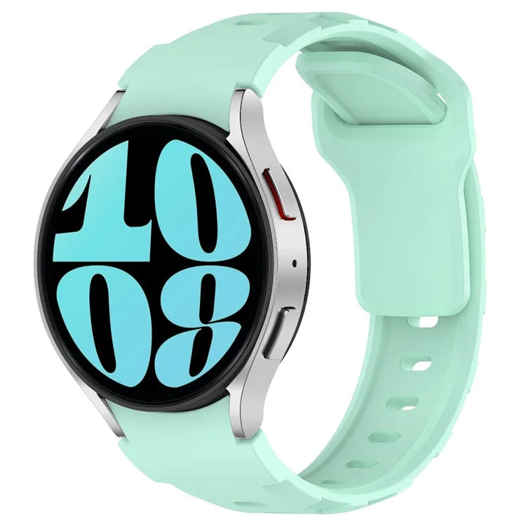 KALEBOL Silicone Band for Samsung Galaxy Watch7 44mm / 40mm Adjustable Watch Strap