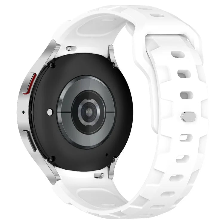 KALEBOL Silicone Band for Samsung Galaxy Watch7 44mm / 40mm Adjustable Watch Strap