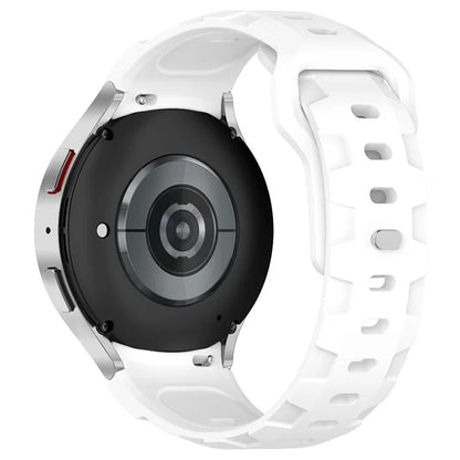 KALEBOL Silicone Band for Samsung Galaxy Watch7 44mm / 40mm Adjustable Watch Strap