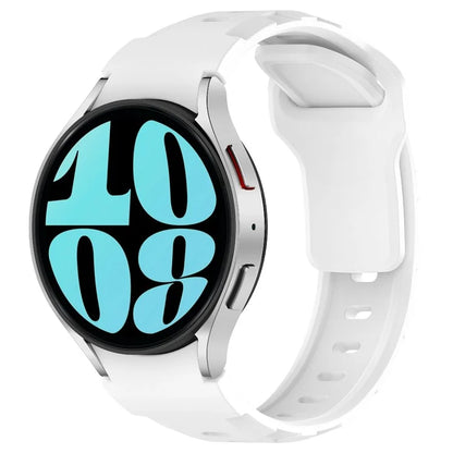 KALEBOL Silicone Band for Samsung Galaxy Watch7 44mm / 40mm Adjustable Watch Strap