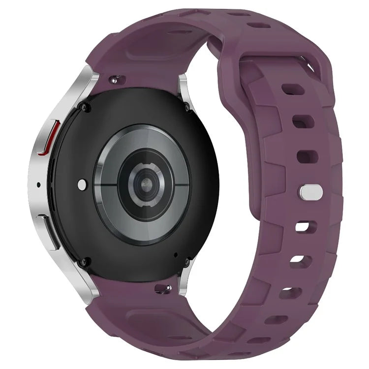 KALEBOL Silicone Band for Samsung Galaxy Watch7 44mm / 40mm Adjustable Watch Strap