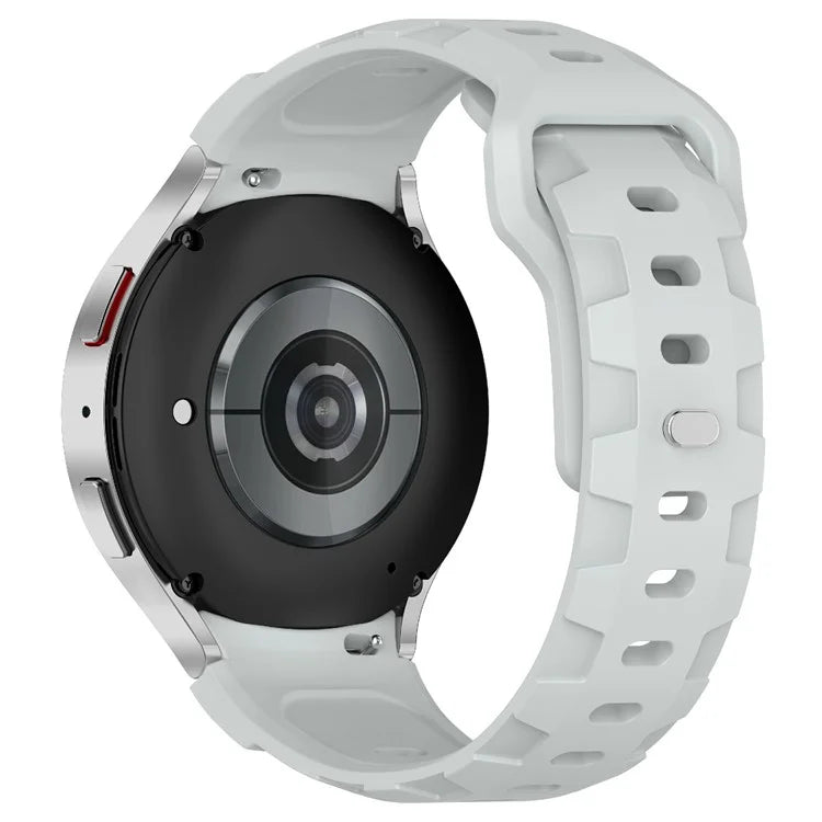 KALEBOL Silicone Band for Samsung Galaxy Watch7 44mm / 40mm Adjustable Watch Strap