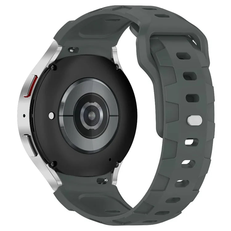 KALEBOL Silicone Band for Samsung Galaxy Watch7 44mm / 40mm Adjustable Watch Strap