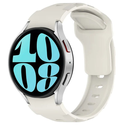 KALEBOL Silicone Band for Samsung Galaxy Watch7 44mm / 40mm Adjustable Watch Strap