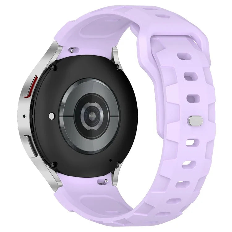 KALEBOL Silicone Band for Samsung Galaxy Watch7 44mm / 40mm Adjustable Watch Strap