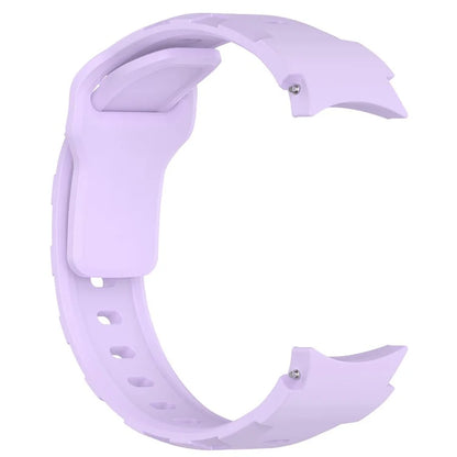 KALEBOL Silicone Band for Samsung Galaxy Watch7 44mm / 40mm Adjustable Watch Strap