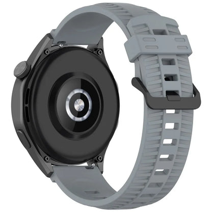 KALEBOL 22mm Silicone Strap for Huawei Watch 4 / 4 Pro / GT 4 46mm Tire Texture Watch Band