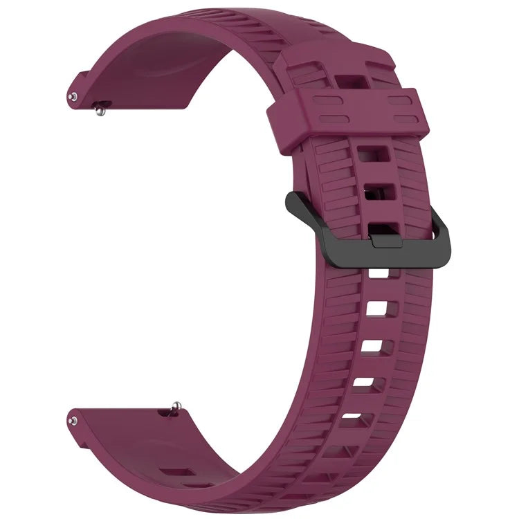 KALEBOL 22mm Silicone Strap for Huawei Watch 4 / 4 Pro / GT 4 46mm Tire Texture Watch Band