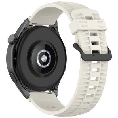 KALEBOL 22mm Silicone Strap for Huawei Watch 4 / 4 Pro / GT 4 46mm Tire Texture Watch Band