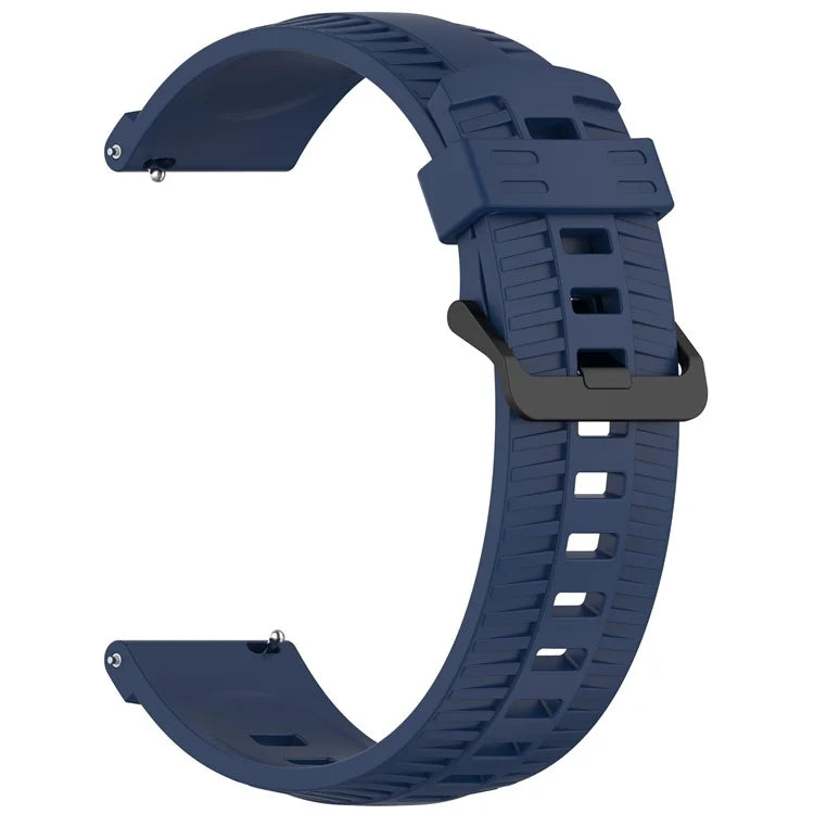 KALEBOL 20mm Watch Strap for Huawei Watch GT 3 42mm / GT 3 Pro 43mm Tire Texture Silicone Wrist Band