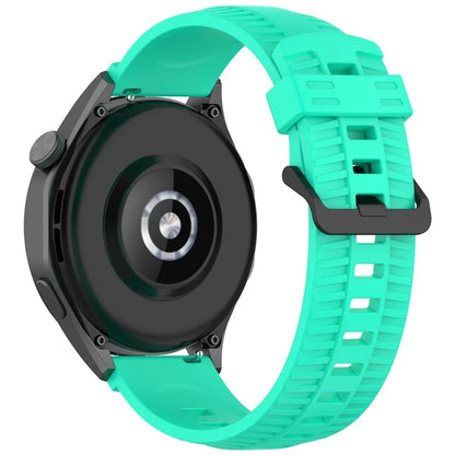 KALEBOL 20mm Watch Strap for Huawei Watch GT 3 42mm / GT 3 Pro 43mm Tire Texture Silicone Wrist Band