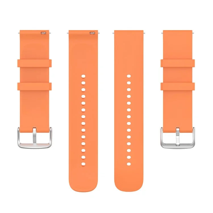 KALEBOL 22mm Silicone Strap for Huawei Watch 4 / 4 Pro / GT 4 46mm Round End Watch Band