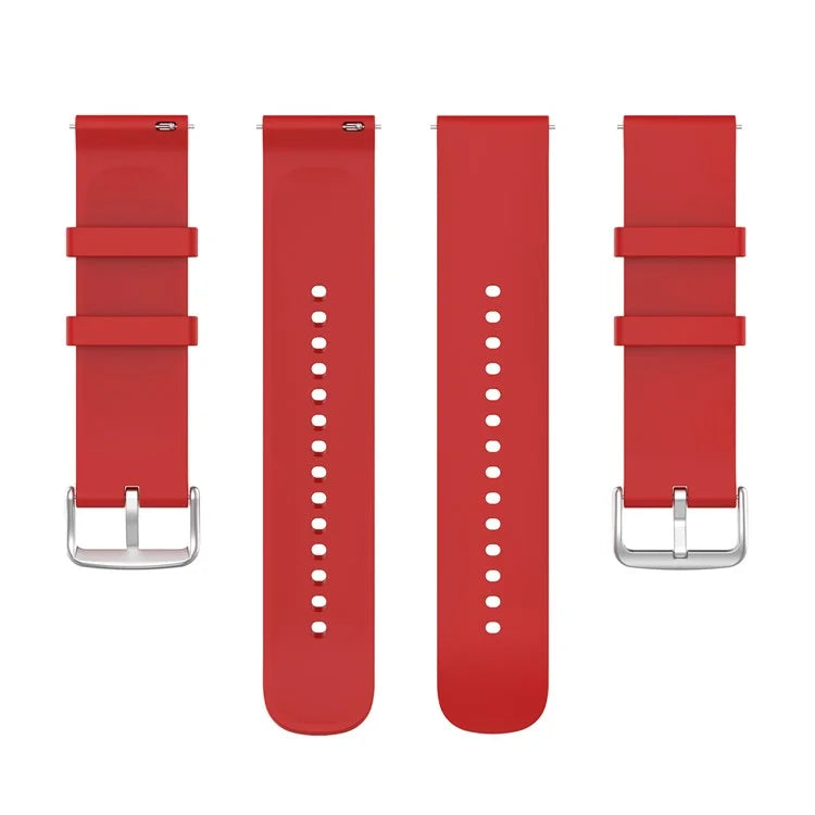 KALEBOL 22mm Silicone Strap for Huawei Watch 4 / 4 Pro / GT 4 46mm Round End Watch Band