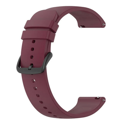 KALEBOL 22mm Silicone Strap for Huawei Watch 4 / 4 Pro / GT 4 46mm Round End Watch Band