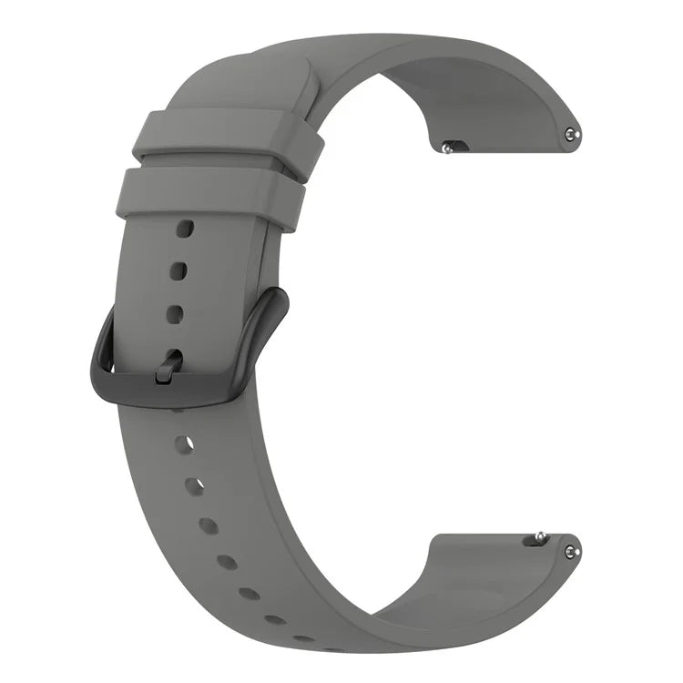 KALEBOL 22mm Silicone Strap for Huawei Watch 4 / 4 Pro / GT 4 46mm Round End Watch Band