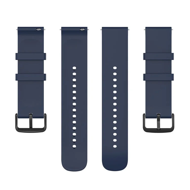 KALEBOL 22mm Silicone Strap for Huawei Watch 4 / 4 Pro / GT 4 46mm Round End Watch Band