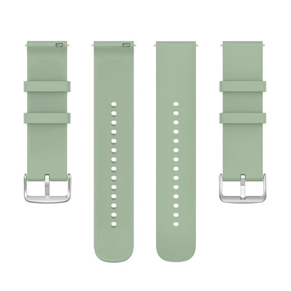 KALEBOL 20mm Silicone Strap for Huawei Watch GT 3 42mm / GT 3 Pro 43mm Round End Watch Band