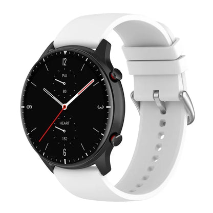 KALEBOL 20mm Silicone Strap for Huawei Watch GT 3 42mm / GT 3 Pro 43mm Round End Watch Band