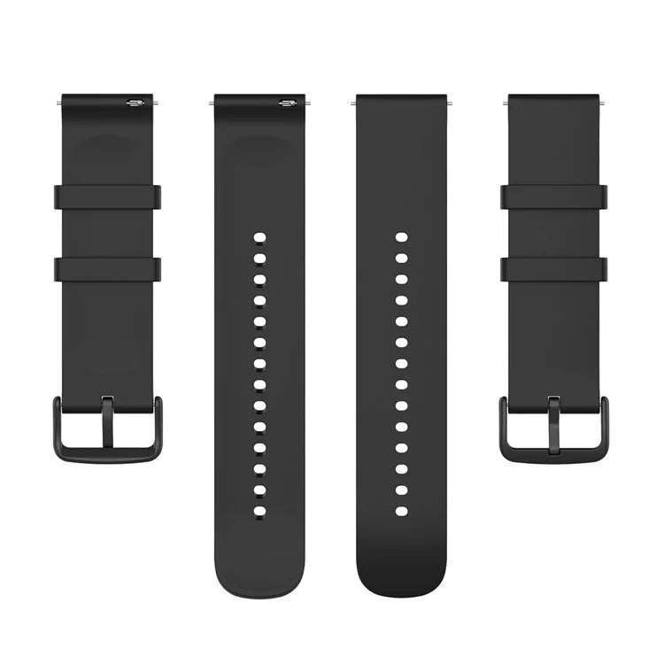 KALEBOL 20mm Silicone Strap for Huawei Watch GT 3 42mm / GT 3 Pro 43mm Round End Watch Band