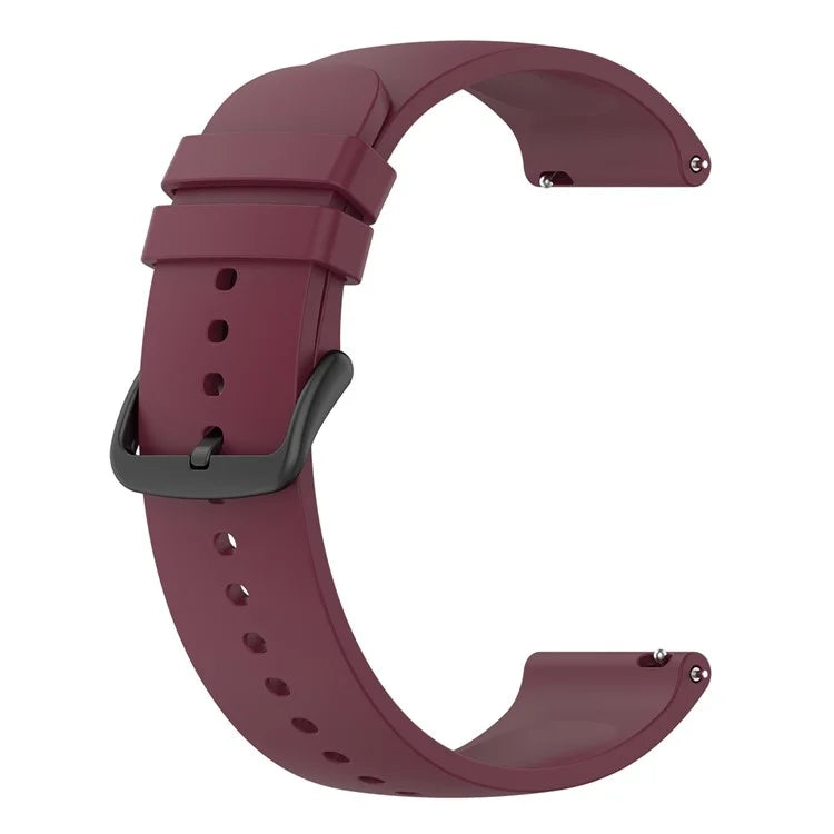 KALEBOL 20mm Silicone Strap for Huawei Watch GT 3 42mm / GT 3 Pro 43mm Round End Watch Band