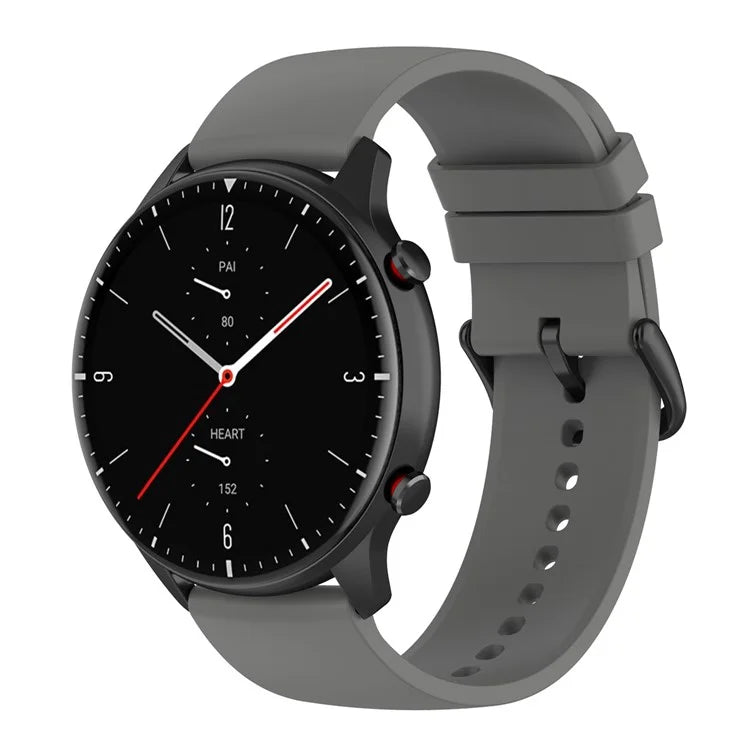 KALEBOL 20mm Silicone Strap for Huawei Watch GT 3 42mm / GT 3 Pro 43mm Round End Watch Band