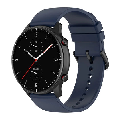 KALEBOL 20mm Silicone Strap for Huawei Watch GT 3 42mm / GT 3 Pro 43mm Round End Watch Band