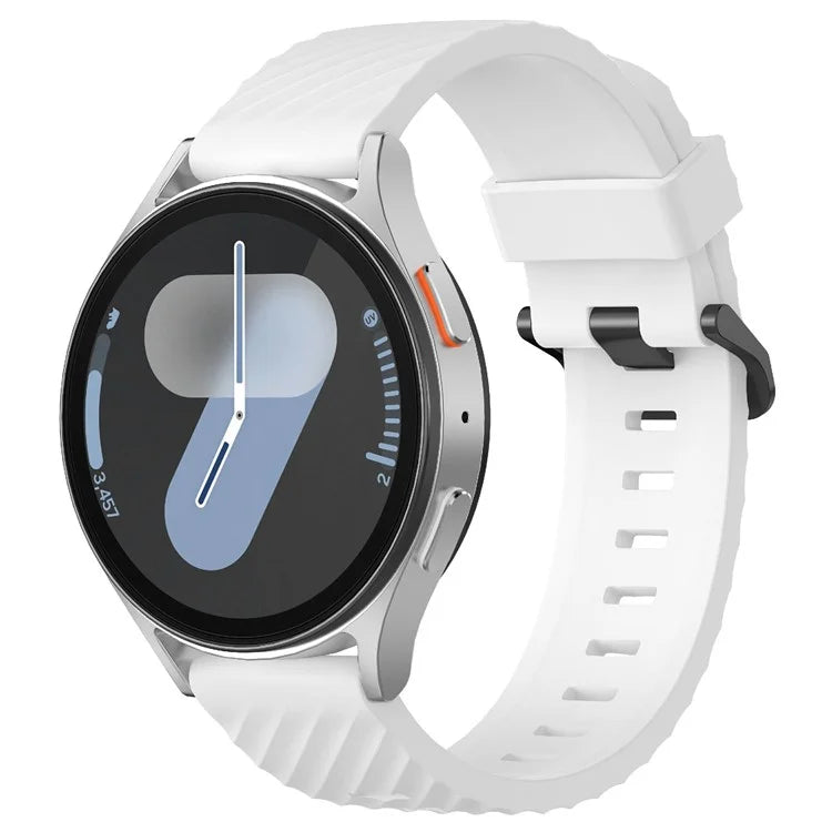 KALEBOL 22mm Silicone Band for Huawei Watch 4  /  4 Pro  /  GT 4 46mm Tire Pattern Watch Strap