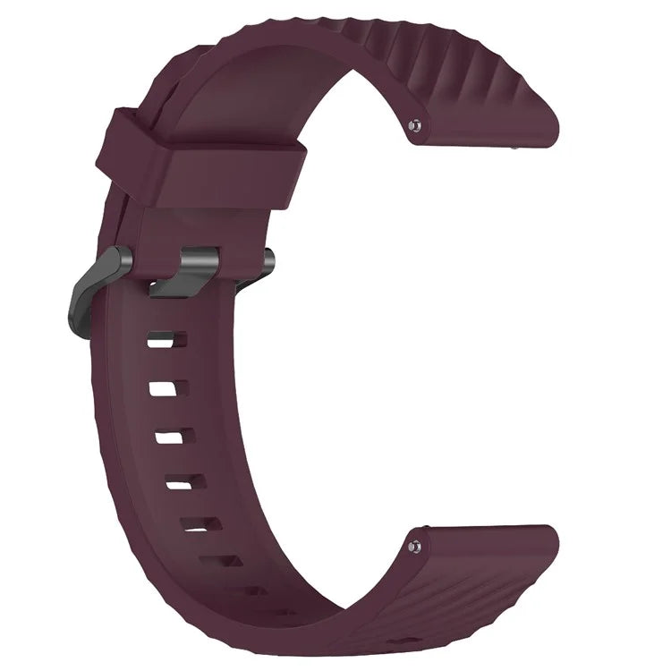 KALEBOL 22mm Silicone Band for Huawei Watch 4  /  4 Pro  /  GT 4 46mm Tire Pattern Watch Strap