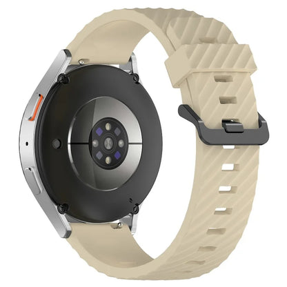 KALEBOL 22mm Silicone Band for Huawei Watch 4  /  4 Pro  /  GT 4 46mm Tire Pattern Watch Strap