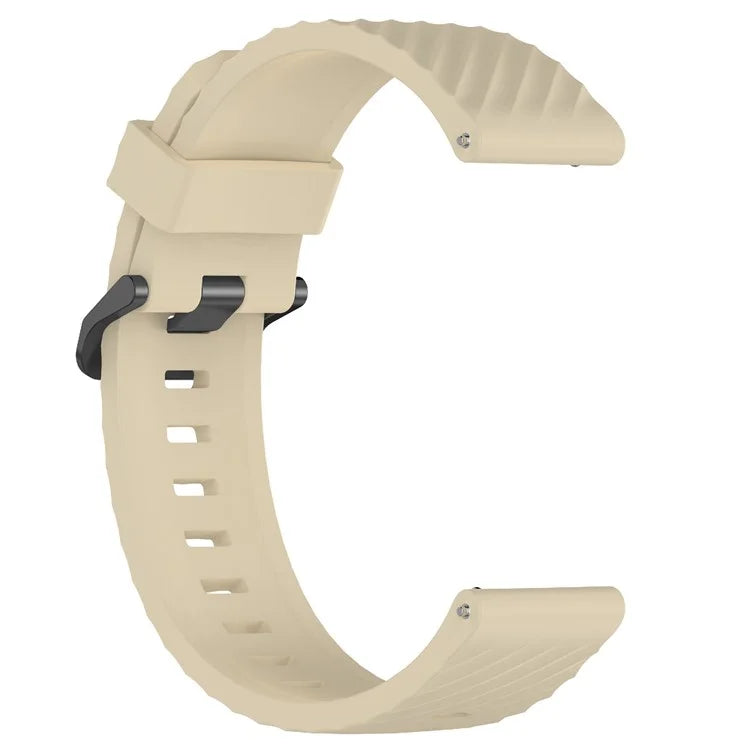 KALEBOL 22mm Silicone Band for Huawei Watch 4  /  4 Pro  /  GT 4 46mm Tire Pattern Watch Strap