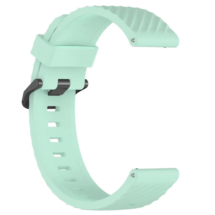 KALEBOL 22mm Silicone Band for Huawei Watch 4  /  4 Pro  /  GT 4 46mm Tire Pattern Watch Strap
