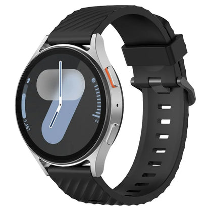 KALEBOL 20mm Silicone Band for Huawei Watch GT 3 42mm / GT 3 Pro 43mm Tire Pattern Watch Strap