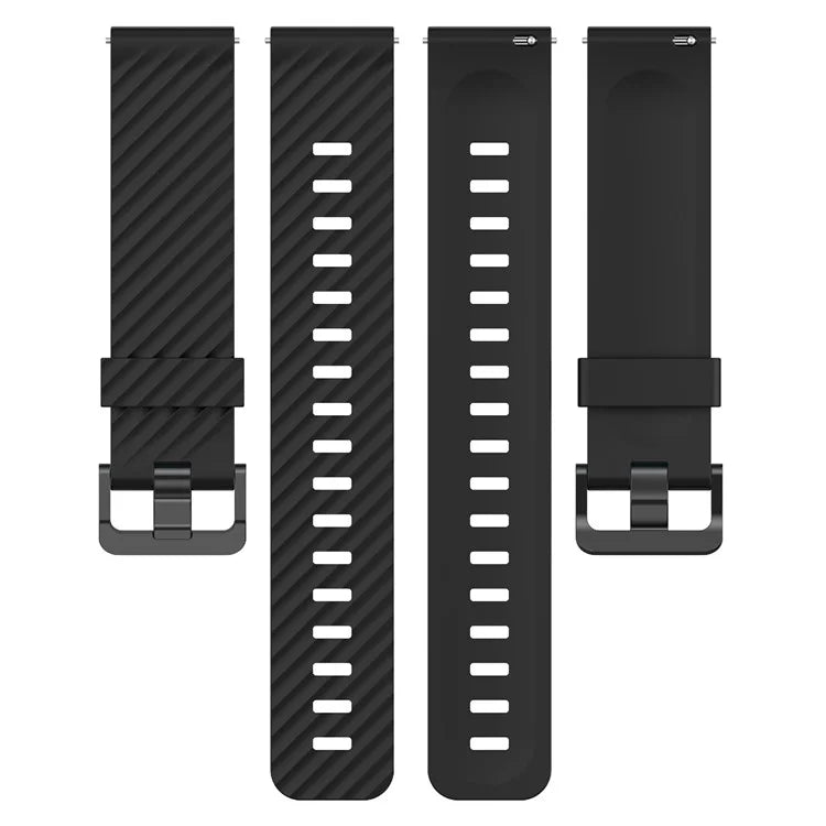 KALEBOL 20mm Silicone Band for Huawei Watch GT 3 42mm / GT 3 Pro 43mm Tire Pattern Watch Strap