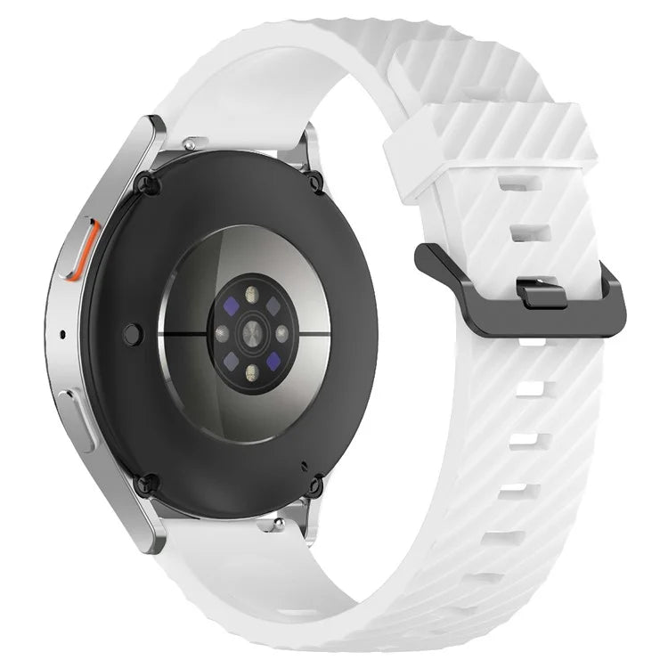 KALEBOL 20mm Silicone Band for Huawei Watch GT 3 42mm / GT 3 Pro 43mm Tire Pattern Watch Strap