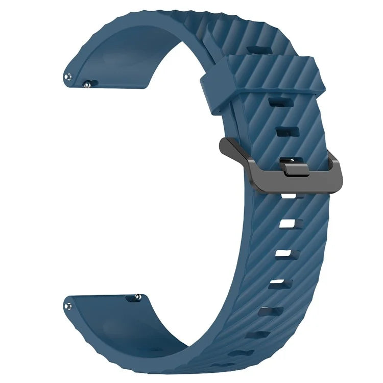 KALEBOL 20mm Silicone Band for Huawei Watch GT 3 42mm / GT 3 Pro 43mm Tire Pattern Watch Strap