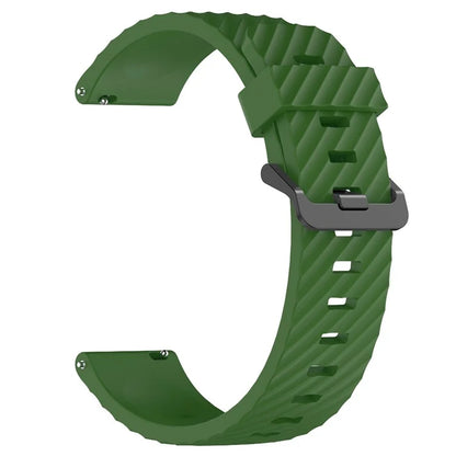 KALEBOL 20mm Silicone Band for Huawei Watch GT 3 42mm / GT 3 Pro 43mm Tire Pattern Watch Strap