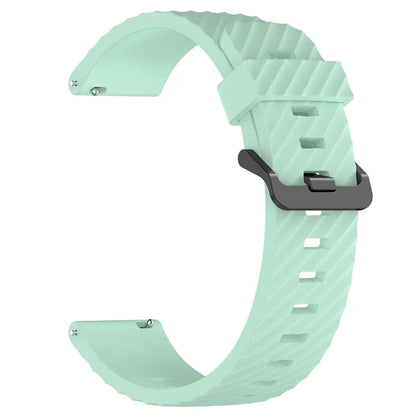 KALEBOL 20mm Silicone Band for Huawei Watch GT 3 42mm / GT 3 Pro 43mm Tire Pattern Watch Strap
