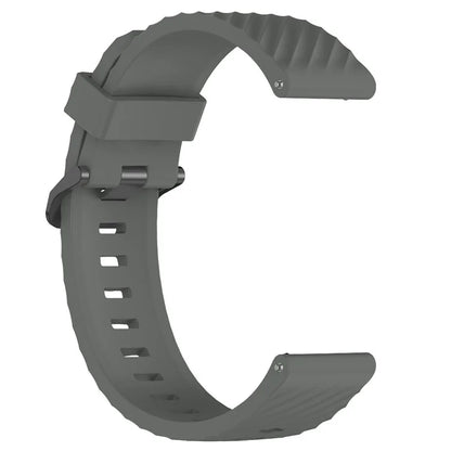 KALEBOL 20mm Silicone Band for Huawei Watch GT 3 42mm / GT 3 Pro 43mm Tire Pattern Watch Strap