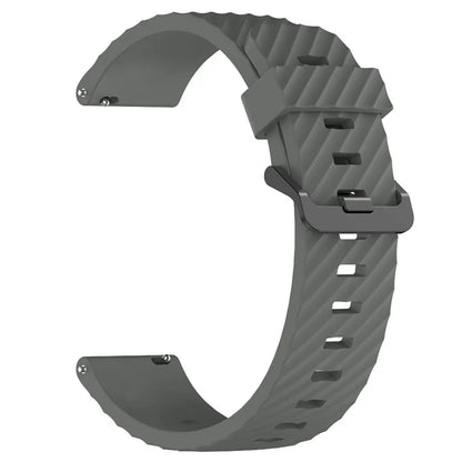 KALEBOL 20mm Silicone Band for Huawei Watch GT 3 42mm / GT 3 Pro 43mm Tire Pattern Watch Strap