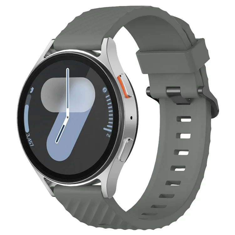 KALEBOL 20mm Silicone Band for Huawei Watch GT 3 42mm / GT 3 Pro 43mm Tire Pattern Watch Strap