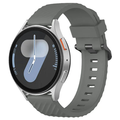 KALEBOL 20mm Silicone Band for Huawei Watch GT 3 42mm / GT 3 Pro 43mm Tire Pattern Watch Strap