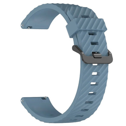 KALEBOL 20mm Silicone Band for Huawei Watch GT 3 42mm / GT 3 Pro 43mm Tire Pattern Watch Strap