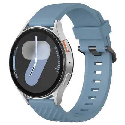 KALEBOL 20mm Silicone Band for Huawei Watch GT 3 42mm / GT 3 Pro 43mm Tire Pattern Watch Strap