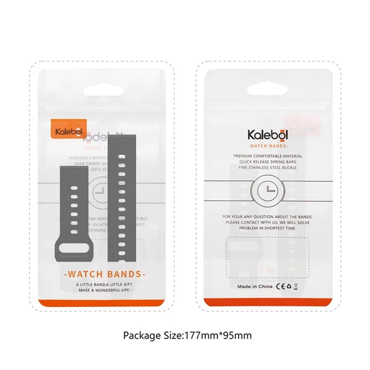KALEBOL 22mm Strap for Huawei Watch 4 / 4 Pro / GT 4 46mm Dots Silicone Watch Band