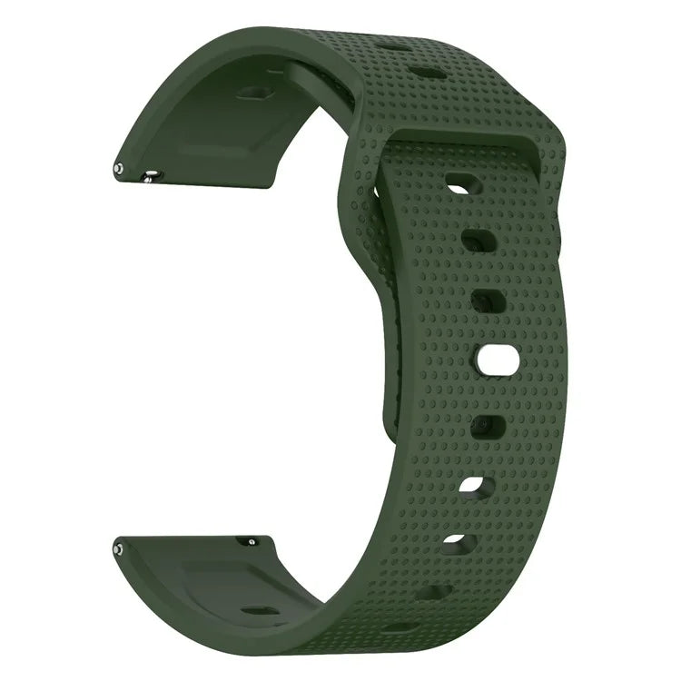 KALEBOL 22mm Strap for Huawei Watch 4 / 4 Pro / GT 4 46mm Dots Silicone Watch Band