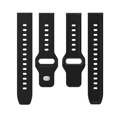 KALEBOL 20mm Strap for Huawei Watch GT 3 42mm / GT 3 Pro 43mm Dots Silicone Watch Band