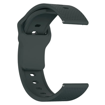 KALEBOL 20mm Strap for Huawei Watch GT 3 42mm / GT 3 Pro 43mm Dots Silicone Watch Band