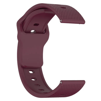 KALEBOL 20mm Strap for Huawei Watch GT 3 42mm / GT 3 Pro 43mm Dots Silicone Watch Band