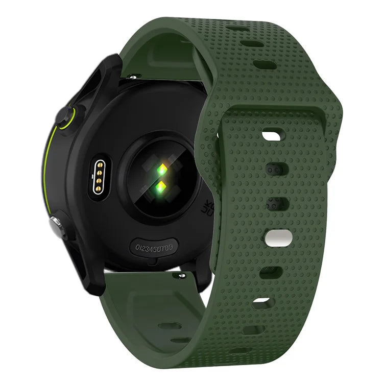 KALEBOL 20mm Strap for Huawei Watch GT 3 42mm / GT 3 Pro 43mm Dots Silicone Watch Band